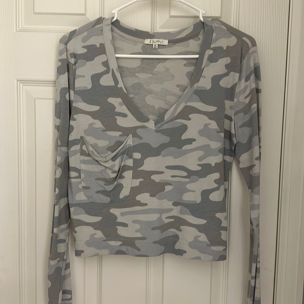 Cute Long Sleeve Crop top